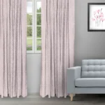 Curtains Ambrosia - Blush Ripple Fold Drapes