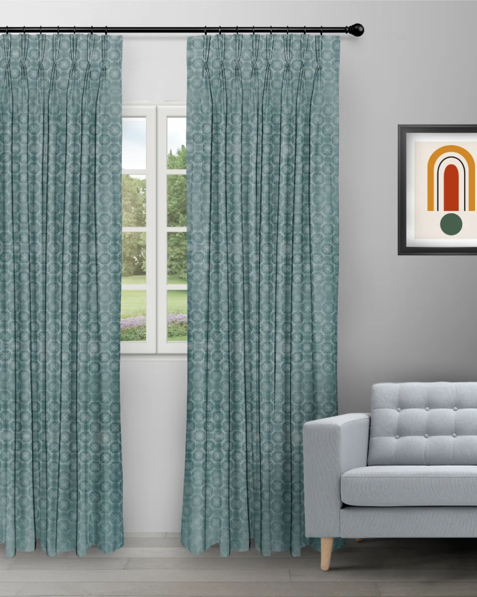 Curtains Ambrosia Deep Sea - Curtain (Webp) Curtains Ambrosia - Deep Sea Custom Curtains - Image 1