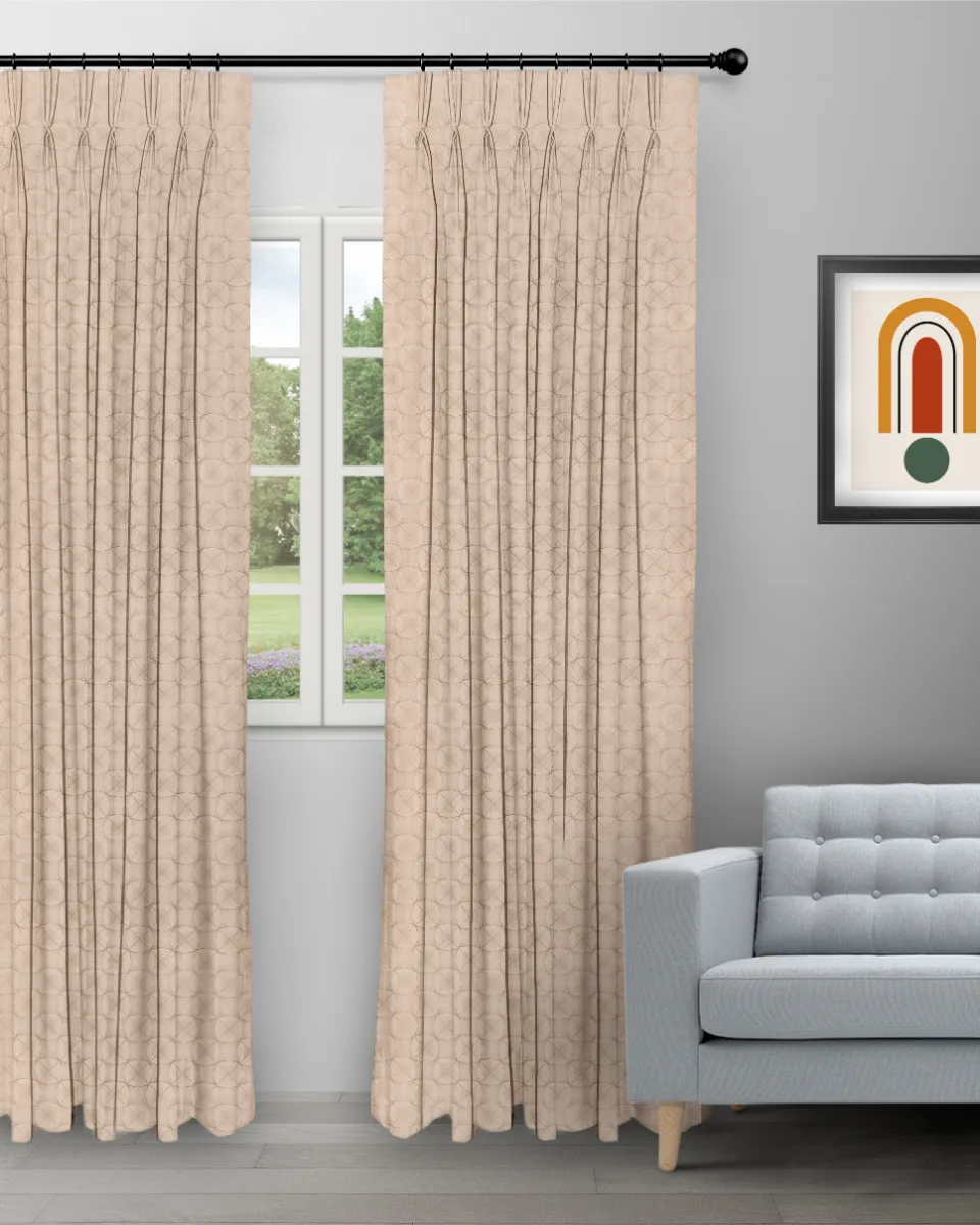 Curtains Ambrosia Oyster - Curtain (Webp) Curtains Ambrosia - Oyster Custom Curtains - Image 1