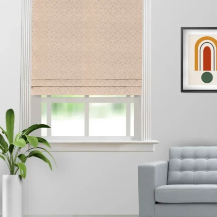 Roman Shades | Curtains Ambrosia Oyster - Roman Shade (Webp) | Curtain Avenue
