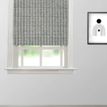 Dasma - Black and White Roman Shades
