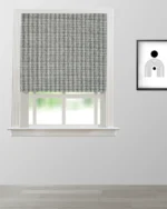 Dasma - Black and White Roman Shades