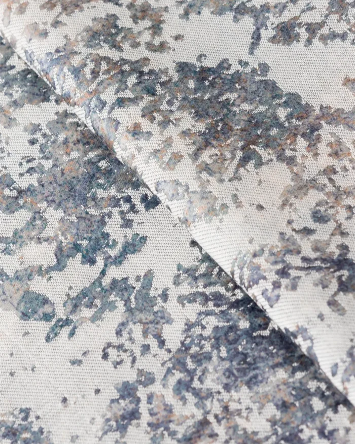 Drizzle - Ocean Color Roman Shades - Image 2