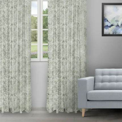 Ripple Fold Drapes | Drizzle Sage - Ripple Fold image | Curtain Avenue