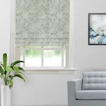 Drizzle- Sage Roman Shades
