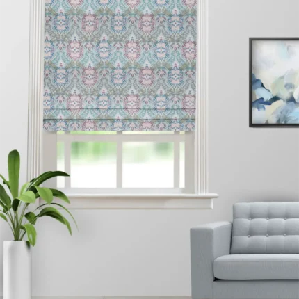 Roman Shades | Ester Forest - Roman Shade (Webp) | Curtain Avenue