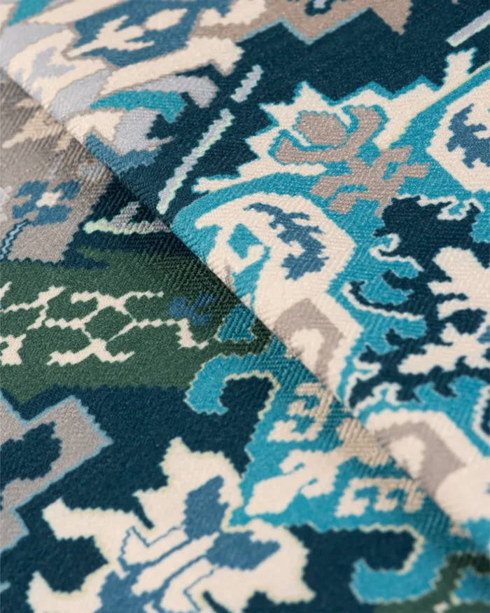 Ester - Pool Blue Fabric Swatch - Image 2