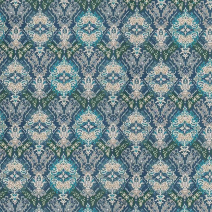 Ripple Fold Drapes | Ester Pool Blue - Regular (Webp) | Curtain Avenue