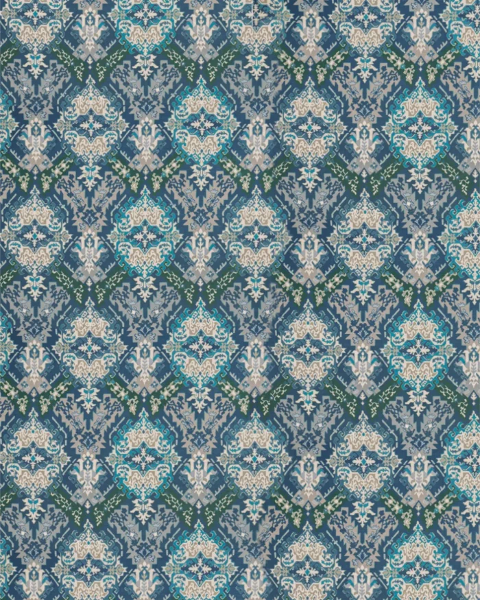 Ester - Pool Blue Custom Curtains - Image 3