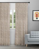 Floral Athena - Biscotti Custom Curtains