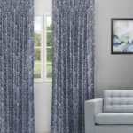 Floral Athena - Lake Custom Curtains
