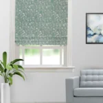 Floral Athena - Mallard Roman Shades