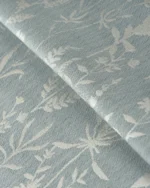 Floral Athena - Sky Color Fabric Swatch - Image 2