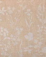 Floral Athena - Vanilla Color Fabric Swatch