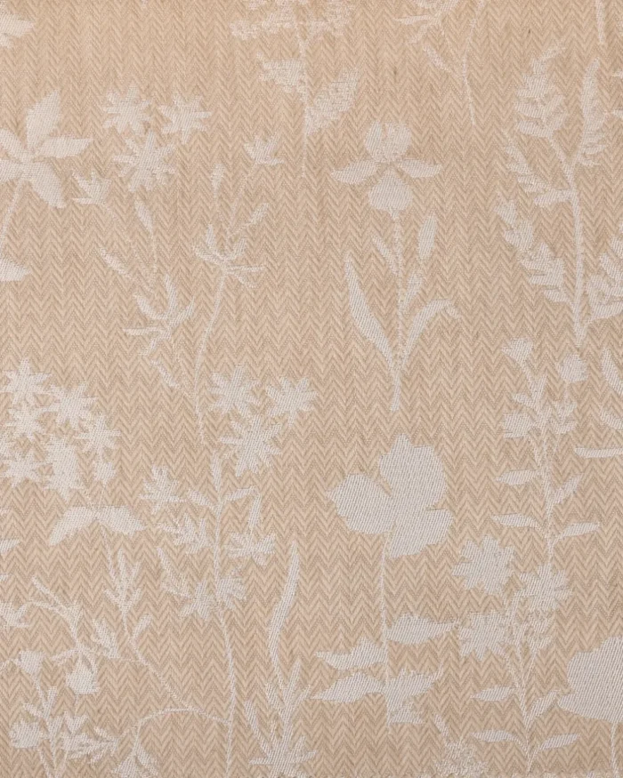 Floral Athena - Vanilla Ripple Fold Drapes - Image 3