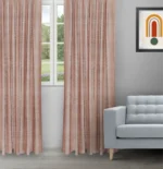 Java - Coral Ripple Fold Drapes