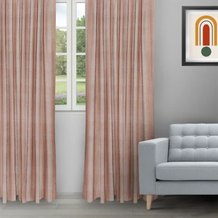Ripple Fold Drapes | Java Coral-Ripple Fold (Webp) | Curtain Avenue
