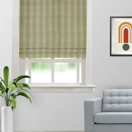 Roman Shades | Java Kiwi-Roman Shade (Webp) | Curtain Avenue