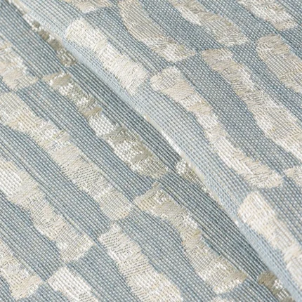 Ripple Fold Drapes | Landscape Dusky Blue - Close up (Webp) | Curtain Avenue