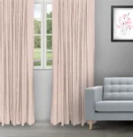 Landscape - Minty Rose Ripple Fold Drapes