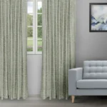 Landscape - Sage Ripple Fold Drapes
