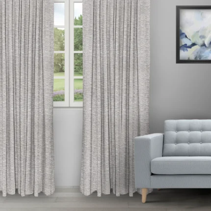 Ripple Fold Drapes | Landscape Silver - Ripple Fold image | Curtain Avenue