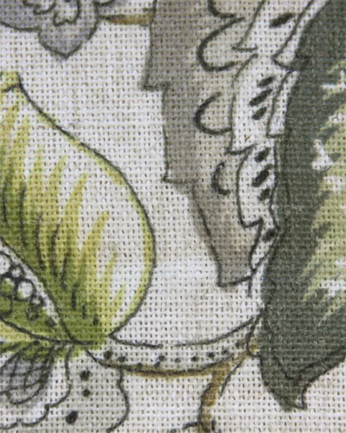 Leaf - Gray Fabric Swatch - Image 3