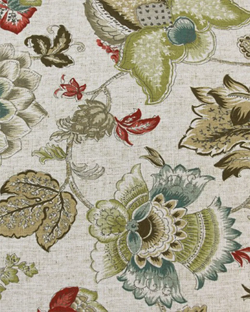 Leaf Olive - Regular (Webp) Leaf - Olive Fabric Swatch - Image 1