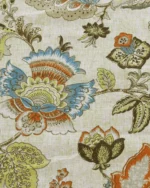 Leaf - Orange Fabric Swatch