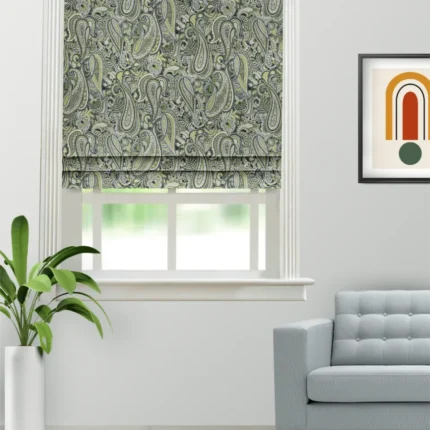 Roman Shades | Meadow Forest - Roman Shade (Webp) | Curtain Avenue