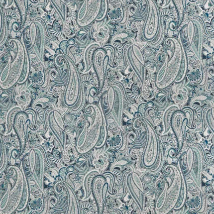 Ripple Fold Drapes | Meadow Indigo - Regular (Webp) | Curtain Avenue