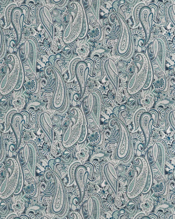 Meadow - Indigo Ripple Fold Drapes - Image 3