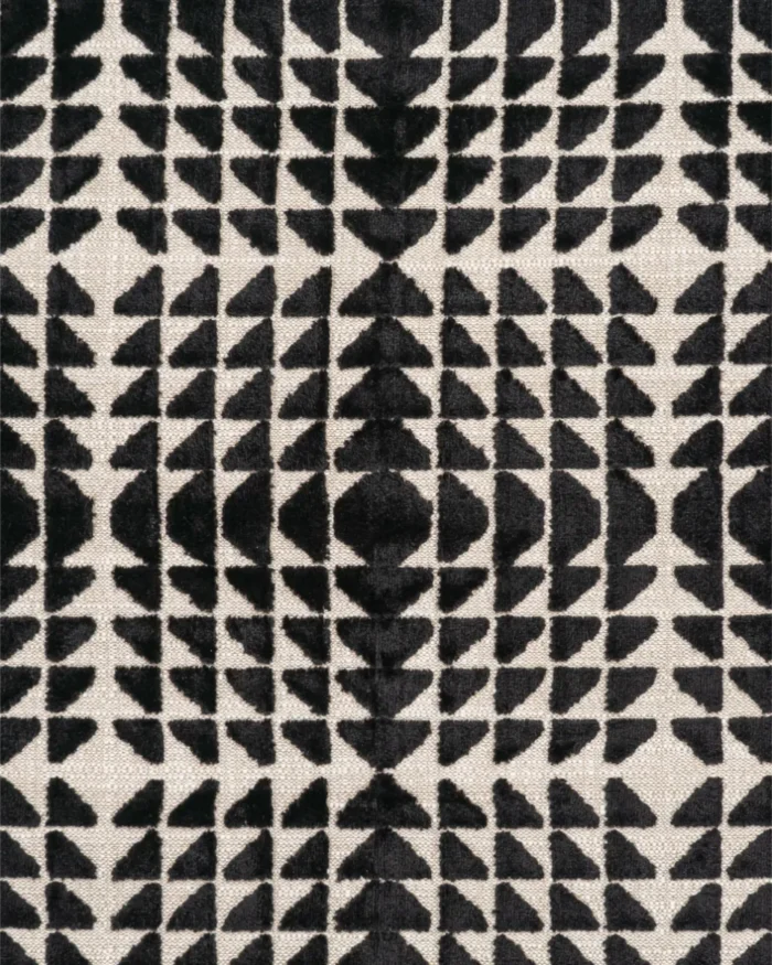 Meyer -  Black and White Roman Shades - Image 4