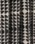 Meyer -  Black and White Roman Shades - Image 3