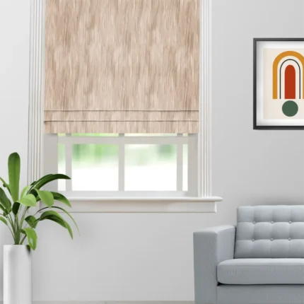 Roman Shades | Ombre Camel - Roman Shade image | Curtain Avenue