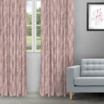 Ombre - Salmon Ripple Fold Drapes
