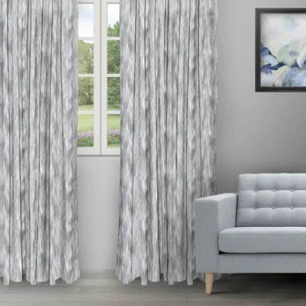Ripple Fold Drapes | Ombre Steel - Ripple Fold image | Curtain Avenue