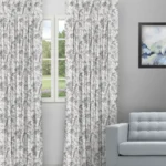 Pero - Graphite Custom Curtains