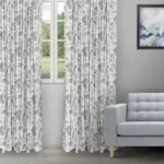 Pero - Graphite Ripple Fold Drapes