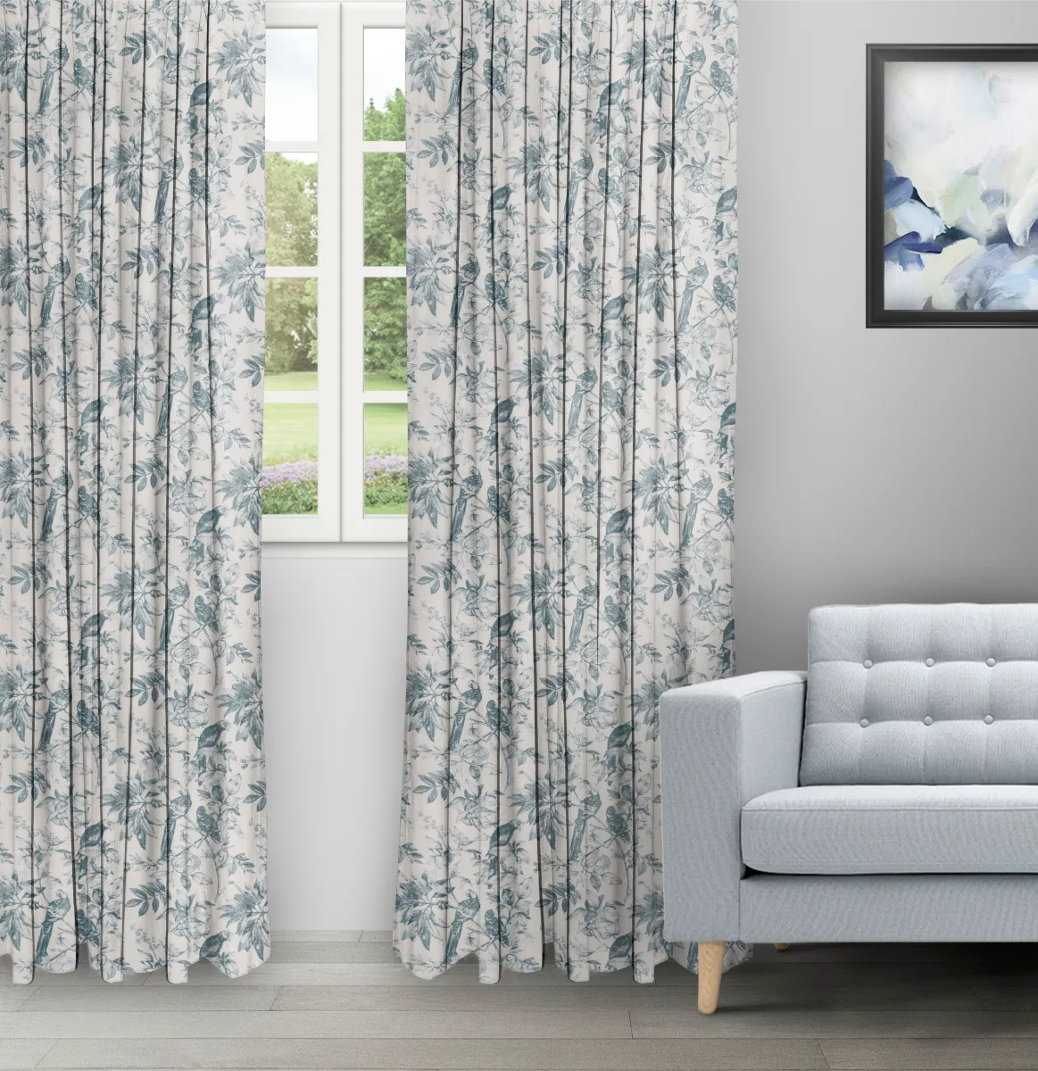 Pero Ocean - Ripple Fold image Pero - Ocean Ripple Fold Drapes - Image 1