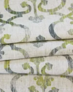 Pretty - Chartruse Ripple Fold Drapes - Image 2