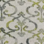 Pretty - Chartruse Ripple Fold Drapes