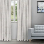 Pyramid - Dove Ripple Fold Drapes