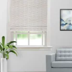 Pyramid - Dove Roman Shades