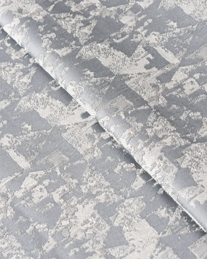 Pyramid - Dusky Blue Ripple Fold Drapes - Image 2