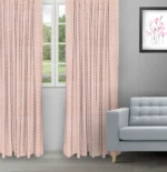 Pyramid - Misty Rose Ripple Fold Drapes