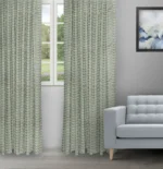 Pyramid - Sage Ripple Fold Drapes