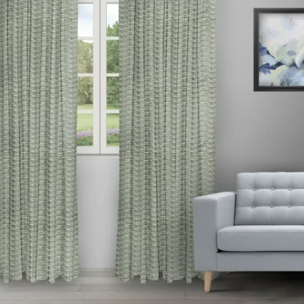 Ripple Fold Drapes | Pyramid Sage - Ripple Fold image | Curtain Avenue