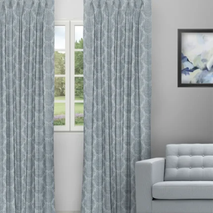 Curtains | Quinlan Antique Blue - Curtain (Webp) | Curtain Avenue