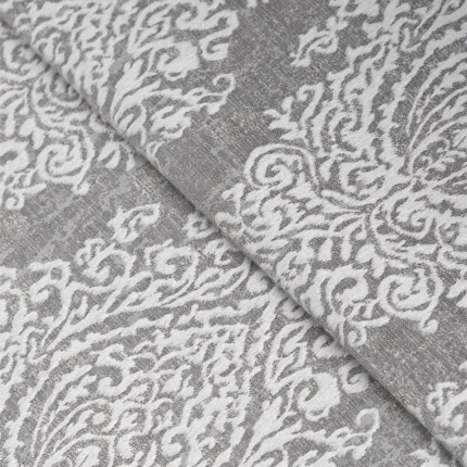 Ripple Fold Drapes | Quinlan Granite - Close up (Webp) | Curtain Avenue